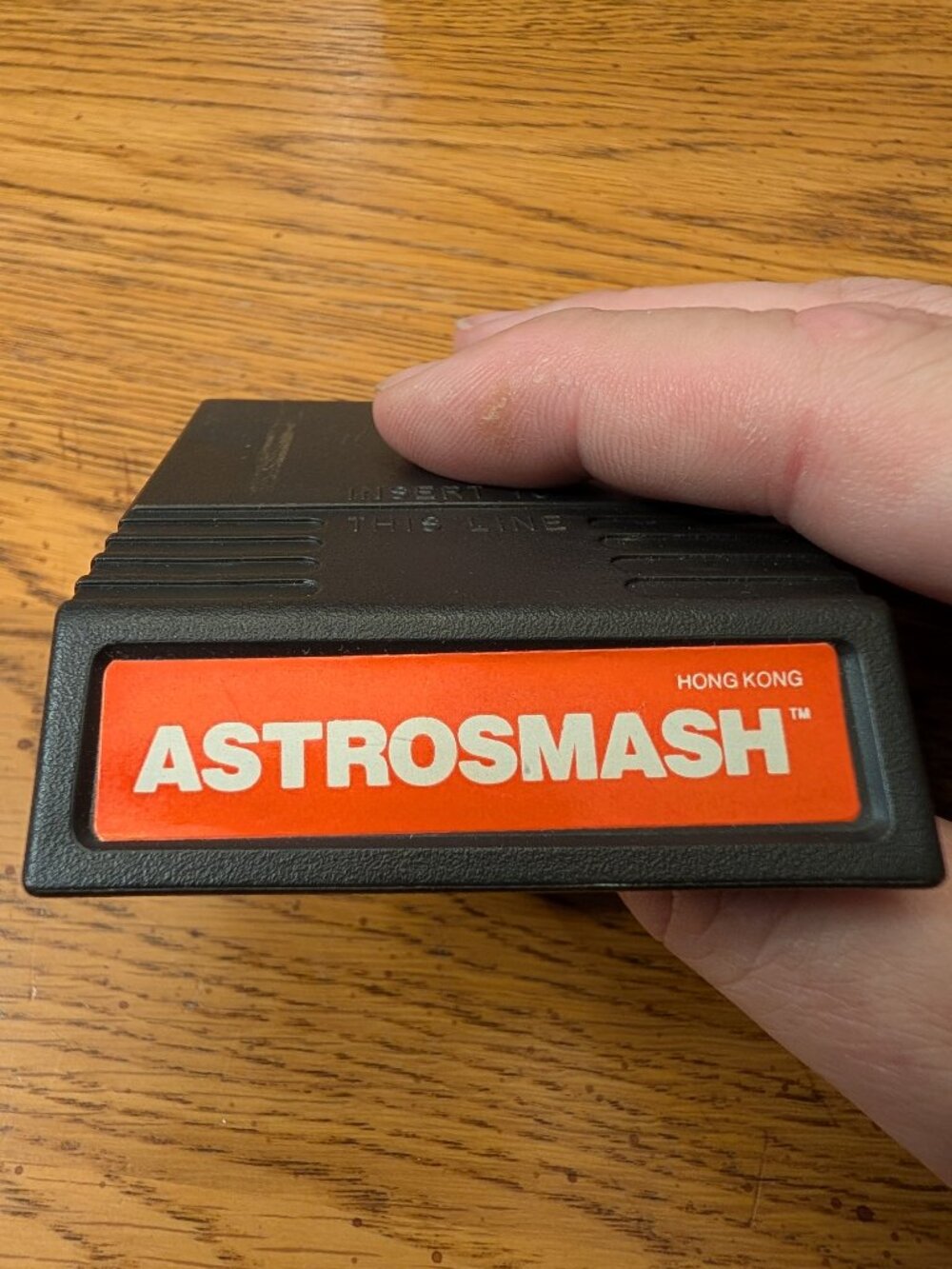 Vintage 1981 Mattel Intellivision Astrosmash Game + Original Manual Hong Kong